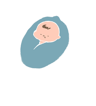 赤ちゃんのイラスト