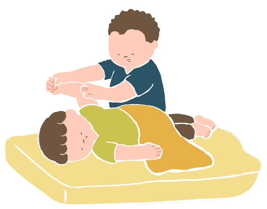 ストレッチのイラスト